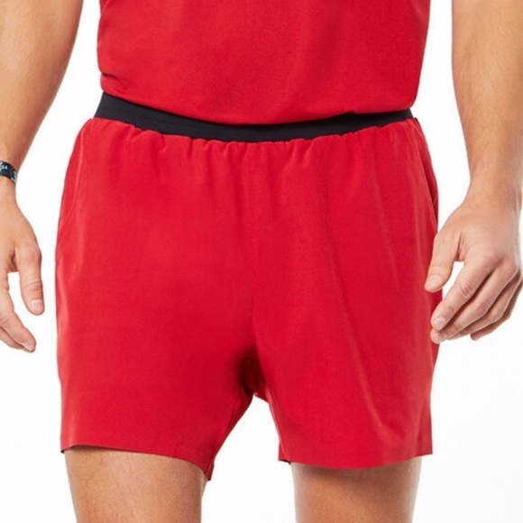 Yellow by Soulcycle Speed 5” short red - Picture 1 of 6